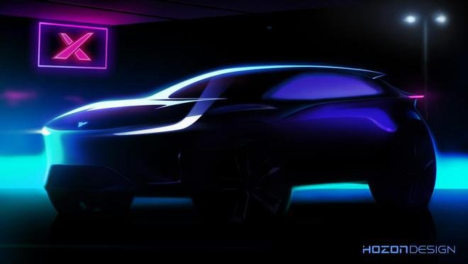 哪吒全新SUV外观设计概念图发布 定名哪吒X