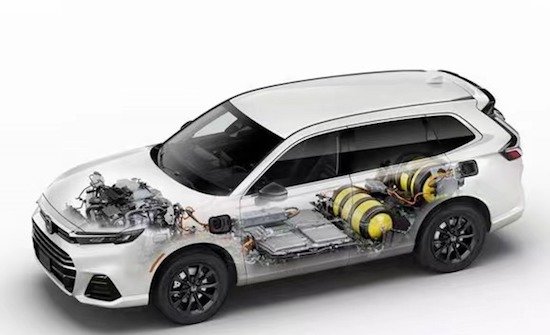 氢燃料与充电结合 本田与通用联合打造新款CR-V亮相 下半年开售_fororder_image003