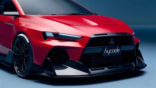 性能感拉满 三菱全新Lancer Evo渲染图曝光